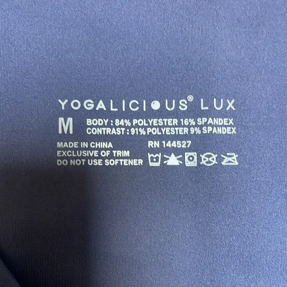 3 pr Women’s sz M yoga Leggings bundle Athletic compression ankle 22-25” inseam - Picture 6 of 15